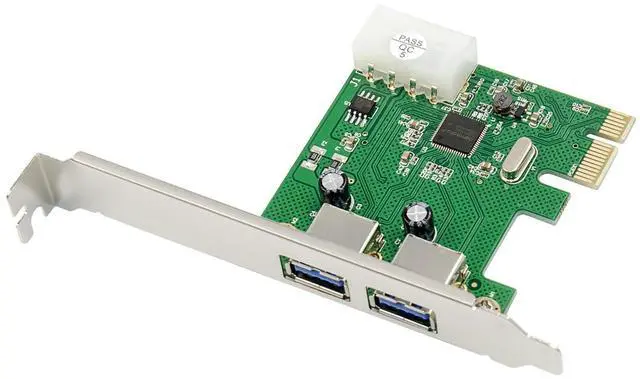 Main image of JVFYI PCIe x1 ASM1042A 2-Ports USB 3.0 Card
