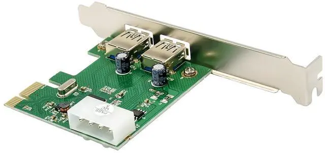 Alt view image 5 of 7 - JVFYI PCIe x1 ASM1042A 2-Ports USB 3.0 Card
