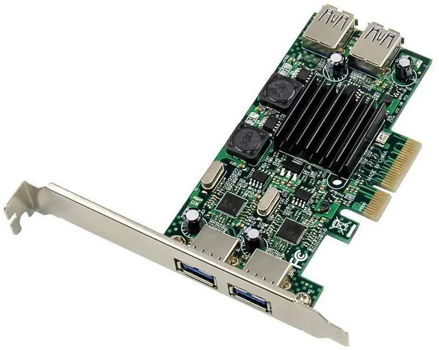 Main image of JVFYI PCIe X4 uPD720202 4-port USB3.0 Expansion card