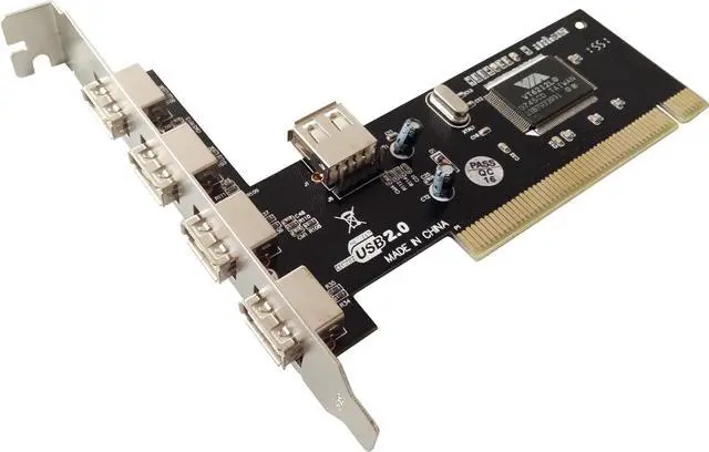 Main image of JVFYI PCI USB2.0 4+1 ports