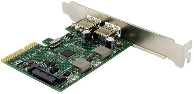 Alt view image 4 of 7 - JVFYI PCIe USB3.1 10GbpsType A 2Ports Card