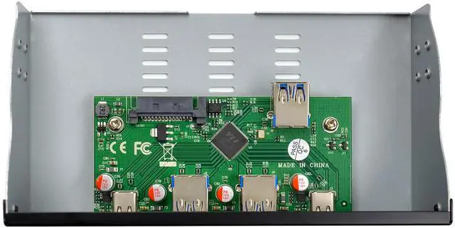 Main image of JVFYI 5.25in Front Panel Type VL820 USB3.1 2A2C 10Gbps Adapter
