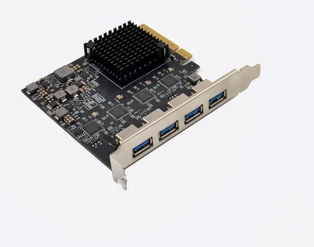 Main image of JVFYI PCIe X8 ASM3142 4CH 10Gbps USB3.1-A Card