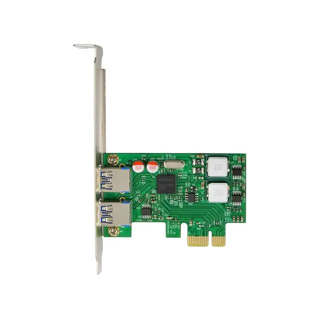 Alt view image 4 of 7 - JVFYI PCI Express D720200 2-Port USB 3.0 Card Self-powered