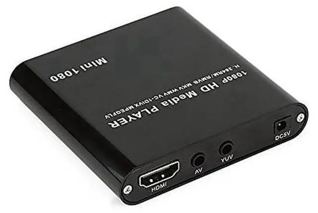 Alt view image 4 of 7 - JVFYI Mini HDMI Media Player 1080P HDD RM RMVB DIVX AVI MKV USB SD MPEG JPEG MOV SDHC