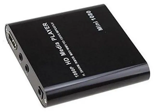 Alt view image 7 of 7 - JVFYI Mini HDMI Media Player 1080P HDD RM RMVB DIVX AVI MKV USB SD MPEG JPEG MOV SDHC