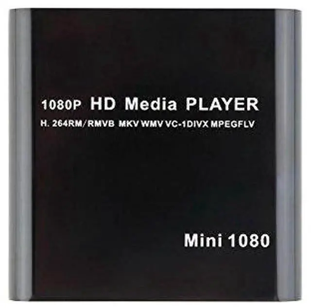 Alt view image 5 of 7 - JVFYI Mini HDMI Media Player 1080P HDD RM RMVB DIVX AVI MKV USB SD MPEG JPEG MOV SDHC