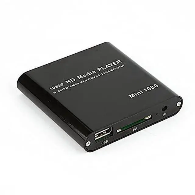 Main image of JVFYI Mini HDMI Media Player 1080P HDD RM RMVB DIVX AVI MKV USB SD MPEG JPEG MOV SDHC