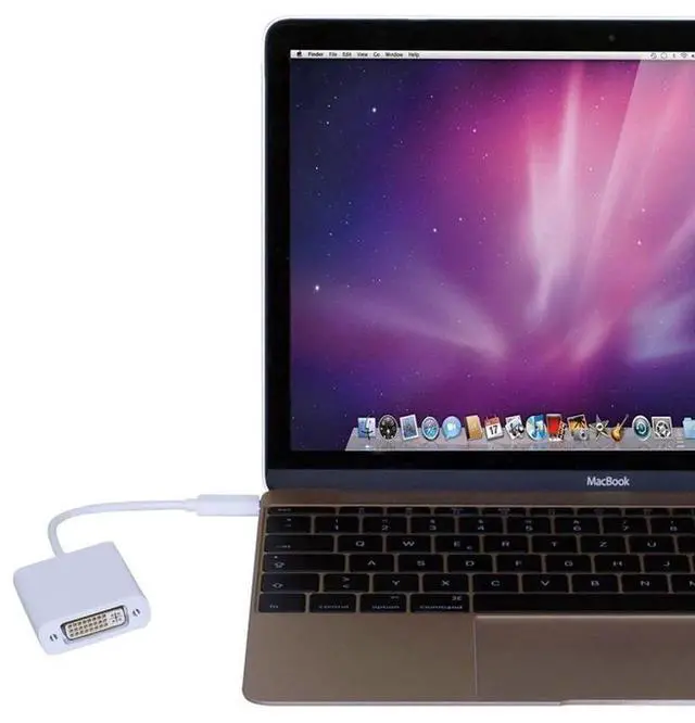 Alt view image 6 of 6 - JVFYI USB-C USB 3.1 Type-C to DVI Video Converter 4K HDTV Adapter Cable Connector