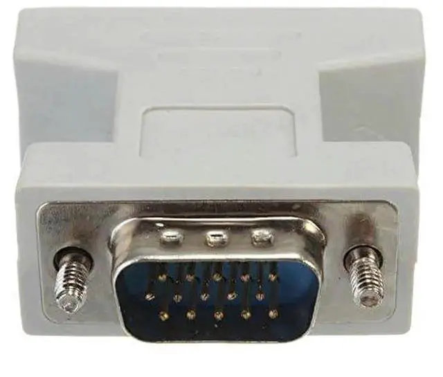 Alt view image 4 of 6 - JVFYI DVI-I Female Analog 24+5 to VGA Male 15-pin Connector Adapter Converter