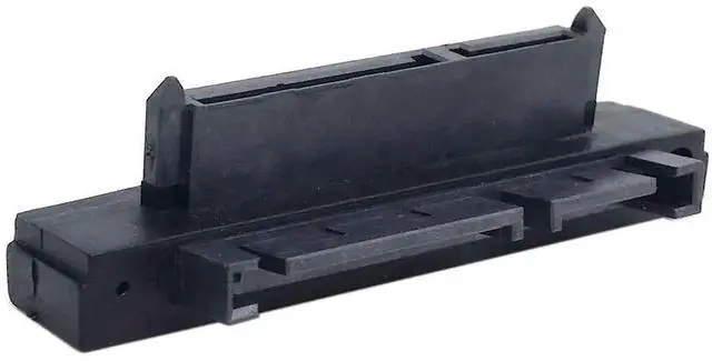 Alt view image 6 of 7 - JVFYI SATA Male to SATA Female 90 Degree Down Angled Gender Changer Connector Adapter for 2.5/3.5" Hard Disk Drive