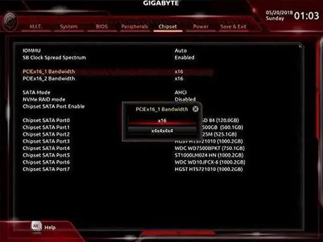 Alt view image 6 of 7 - JVFYI PCIe 4.0 16x to 4X M.2 NVME SSD Adapter Card PCIe 4.0 GEN4 Full Speed Bifurcation Four-Bay Board Expansion Card 1 to 4 M.2 NVMe SSD Adapter Support 2242 2260 2280 22110 (No Heatsink)