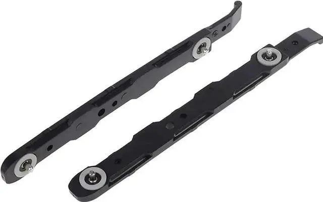 Alt view image 5 of 5 - JVFYI 8Pcs Chassis Hard Drive Mounting Rails for 3.5" HDD Bracket Left Right for Cooler for Masters SSD Computer Connectors