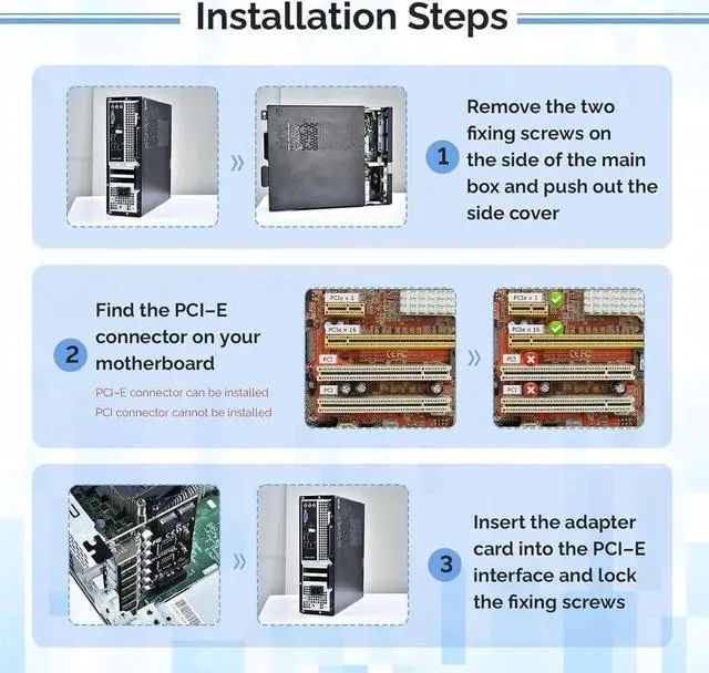 Alt view image 7 of 7 - PCIE USB 3.0 Card 7 Ports PCI Expree to USB Expansion Card Super Speed 5Gbps PCI-e USB3.0 Hub Controller