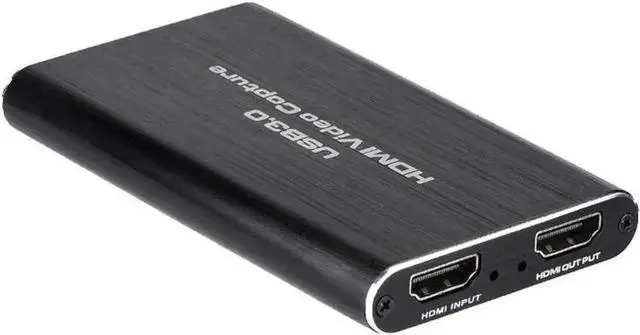 Alt view image 2 of 3 - USB 4K 60Hz HDMI-Compatible Video Capture Card 1080P for Game Recording Plate Live Streaming Box USB 3.0 Grabber for PS4 Camera