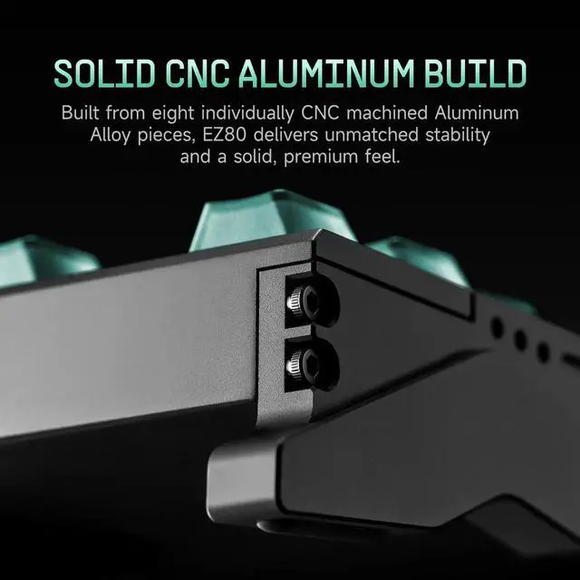 Alt view image 4 of 5 - EZ80 RS Magnetic Switch Hall Effect Gaming Keyboard (Magnetic Jade Pro)