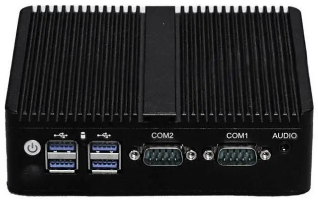 Alt view image 3 of 3 - BVS Embedded Fanless Mini PC N2830 Industrial Control Computer with Dual Network Ports - Silent Industrial Micro PC GW-A N2830 4+128