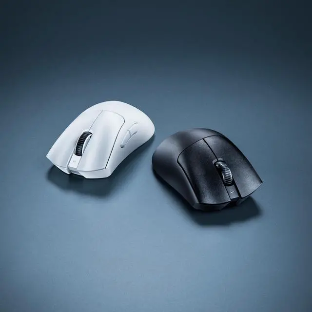Alt view image 5 of 5 - DeathAdder V3 Pro Wireless Gaming Mouse: 64g Lightweight Ergonomic - 30K DPI Optical Sensor - Gen-3 Optical Switches - 8 Programmable Controls - Up to 90 Hr Battery - White