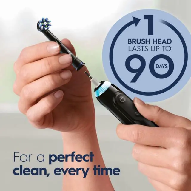 Alt view image 4 of 4 - Pro 5000 Smartseries Power Rechargeable Electric Toothbrush with Bluetooth Connectivity, Black Edition
