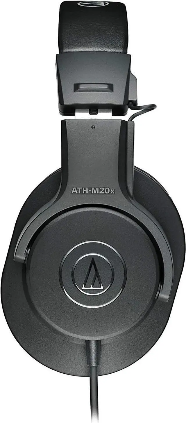 Alt view image 2 of 7 - ATH-M20x Professional Studio Monitor Headphones, Black