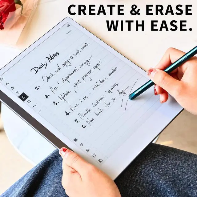 Alt view image 4 of 5 - MR05 EMR Stylus for Remarkable 2 Pen/Kindle Scribe Pen Digital Eraser, 4096 Pressure Sensitivity, Palm Rejection, Digital Pen for EMR Devices/Tablet