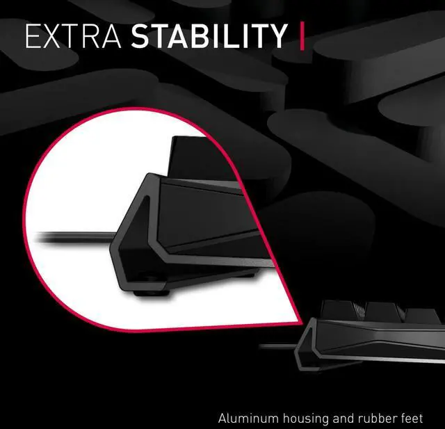 Alt view image 5 of 5 - MX 3.0 S Wired Mechanical Gaming Keyboard. Aluminum Housing Built for Gamers w/MX Red Switches. RGB Backlit Color Display Over 16m Colors. from The Makers of MX. Full Size. Pure White.