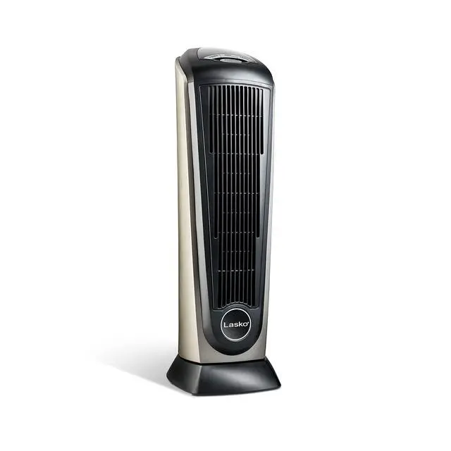 Alt view image 7 of 7 - Tower Space Heater Indoor, Compact Electric Heaters for Indoor Use, Small Space Heater with Remote, Ideal Space Heaters for Indoor Use, 22.5 Inches, Grey/Black, 1500W, 751320