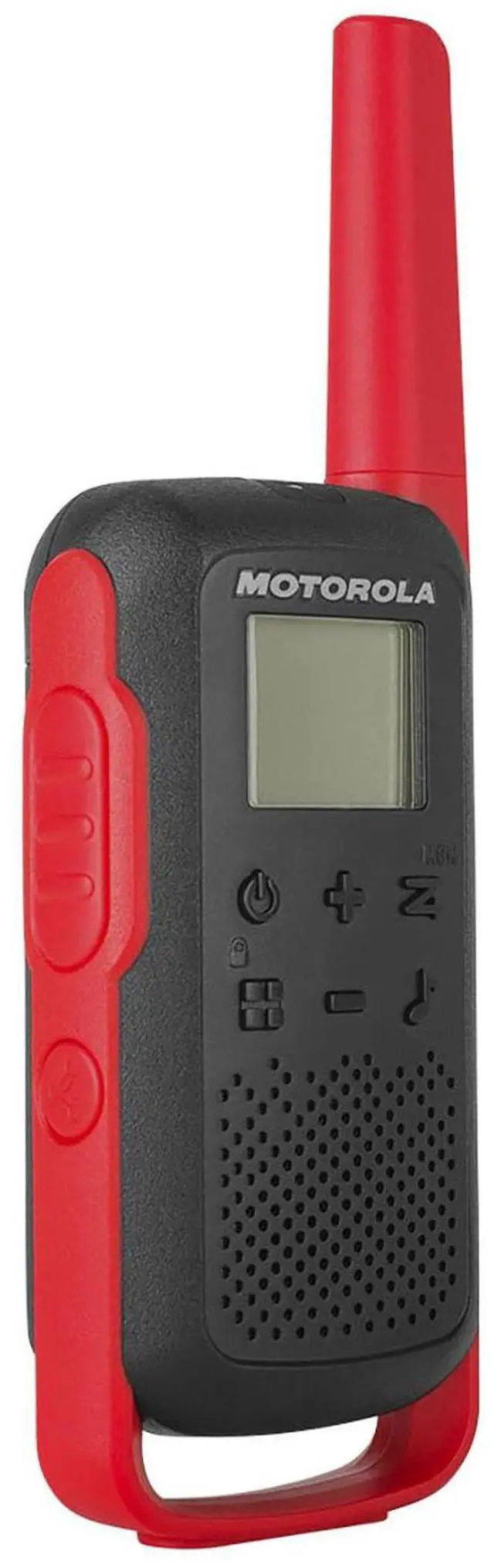 Alt view image 2 of 5 - , Portable FRS, T210TP, Talkabout, Two-Way Radios, Rechargeable, 22 Channel, 20 Mile, Black W/Red, 3 Pack