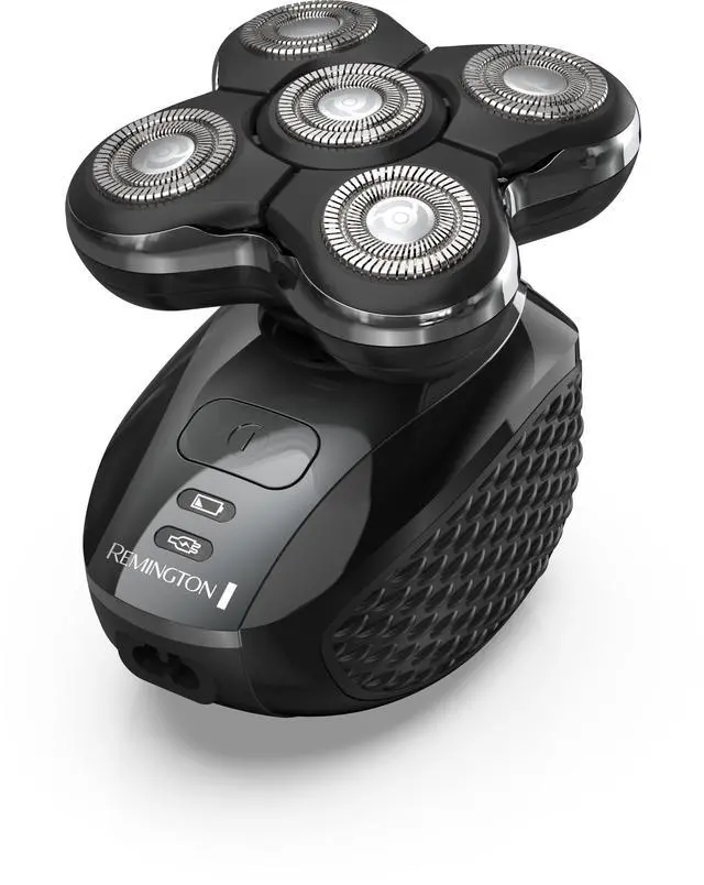 Main image of XR7000 Balder Pro Rotary Shaver Rechargeable Waterproof Electric Razor for Men Cordless Lithium Power 5 Dual Track Flexing Heads and Pop-Up Trimmer Black