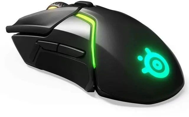 Alt view image 4 of 7 - Rival 650 Quantum Wireless Gaming Mouse - Rapid Charging, 12,000 Cpi Dual Sensor, 256 Weight Configs, 8 Zone RGB Lighting