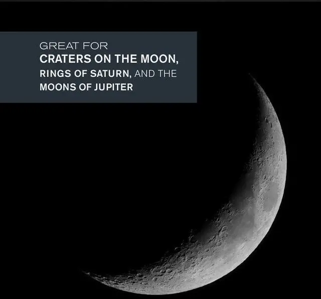 Alt view image 6 of 7 - Travel Scope 70 Portable Refractor Telescope  70mm Aperture, Fully-Coated Glass Optics  Includes Tripod, Backpack & Software  Ideal for Beginners & Travel