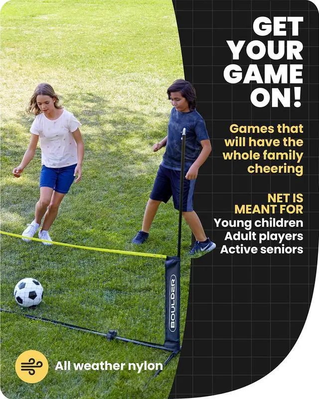 Alt view image 6 of 7 - Sports All-in-One Pickleball & Badminton Set - Portable, Adjustable Net with Paddles & Rackets