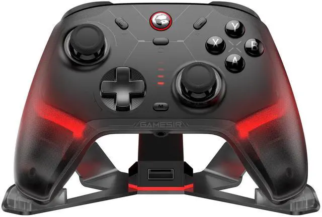 Main image of Cyclone 2 Wireless Controller - 1000Hz Polling Rate, TMR Joysticks, Hall/Micro 2-in-1 Triggers for PC/Switch/Switch 2/Android/iOS, PC Gaming Controller with Charging Dock (Black)
