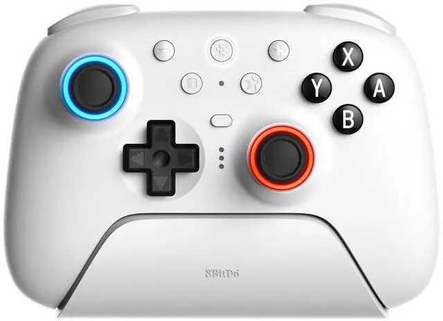 Main image of Ultimate 2 Bluetooth Controller for Switch/Switch 2 & Windows PC, Switch Pro Controller with TMR Joysticks, Switchable Hall Effect/Tactile Triggers, Vibration and Motion Control - White
