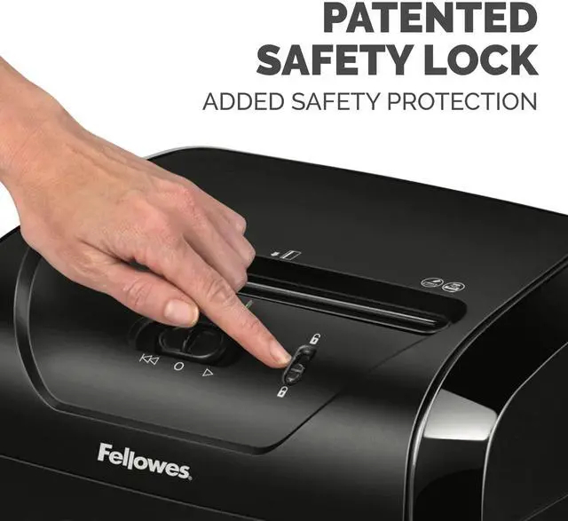 Alt view image 3 of 7 - Powershred 12 Sheet Cross-Cut Paper Home Office Paper Shredder, 19.50" H x 9.69" W x 13.44" D