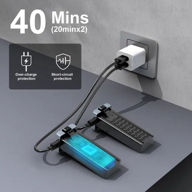 Alt view image 5 of 7 - Drone with Camera for Adults - 2K HD Camera FPV Live Video, GPS Drone with Auto Return, Brushless Motor, Foldable Quadcopter, Follow Me, Headless Mode Remote Control for Kids Toys Gifts or Beginners