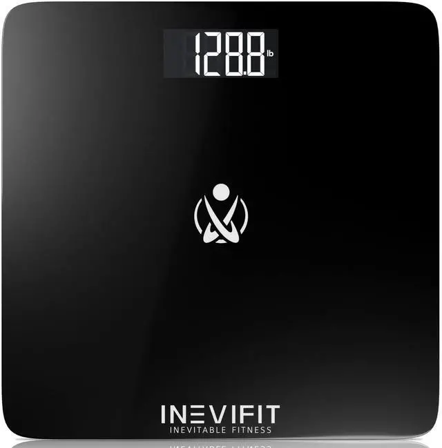 Main image of Bathroom Scale, Highly Accurate Digital Bathroom Body Scale, Measures Weight up to 400 lbs. Includes Batteries
