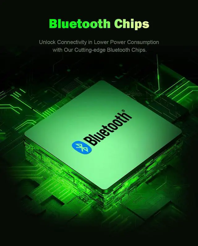 Alt view image 6 of 7 - Computer Speakers for Desktop PC, Computer Sound bar, HiFi Stereo Speakers for Computer Desktop, Bluetooth 5.0 and 3.5mm Aux-in PC Soundbar, USB/USB C Powered Gaming Speakers for pc, Laptop