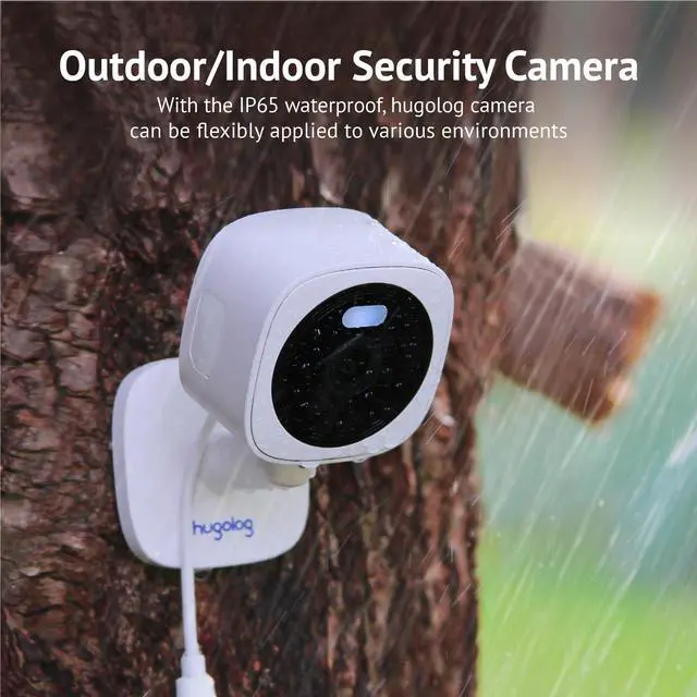 Alt view image 2 of 5 - 2K Indoor Outdoor Security Cameras for Home Security,Home Camera with Starlight Color Night Vision,Built-in Spotlight,Motion Detection,2-Way Talk,Cloud & Local Storage,Works with Alexa(4 Pack)