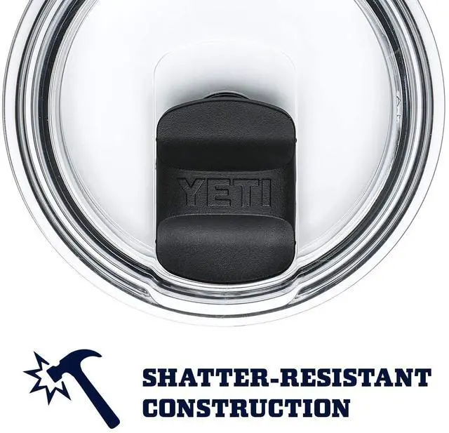 Alt view image 6 of 7 - Rambler 30 oz Stainless Steel Vacuum Insulated Tumbler w/MagSlider Lid, Reef Blue