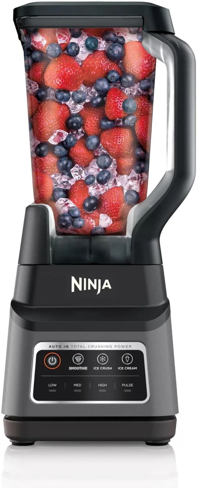 Main image of BN701 Professional Plus Blender, 1400 Peak Watts, 3 Functions for Smoothies, Frozen Drinks & Ice Cream with Auto IQ, 72-oz.* Total Crushing Pitcher & Lid, Dark Grey