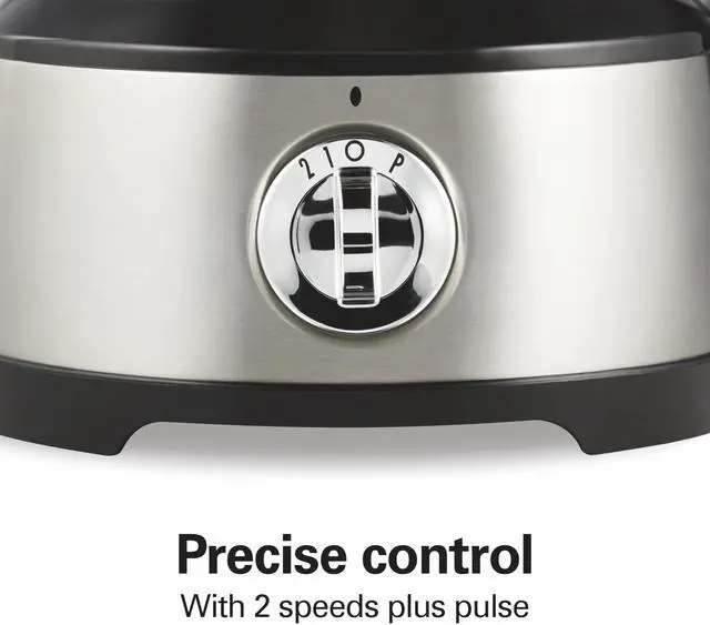 Alt view image 5 of 7 - Food Processor & Vegetable Chopper for Slicing, Shredding, Mincing, and Puree, 10 Cups + Easy Clean Bowl Scraper, Black and Stainless Steel