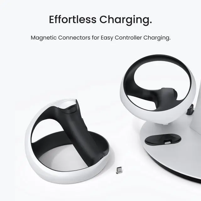 Alt view image 5 of 7 - D2 3-in-1 Controller Charging Station for PSVR2 and PS5