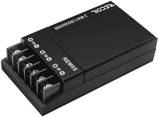 Alt view image 5 of 6 - REM65 Echo Series 6.5-Inch Car Audio Component Speaker System