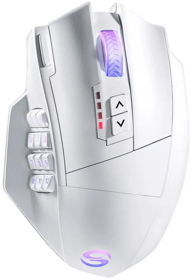 Main image of Venus Pro Wireless MMO Gaming Mouse, 16,000 DPI Optical Sensor, 2.4 GHz Transmission Technology, Ergonomic Design, 16M Chroma RGB Lighting, 16 Programmable Buttons, Up to 70H