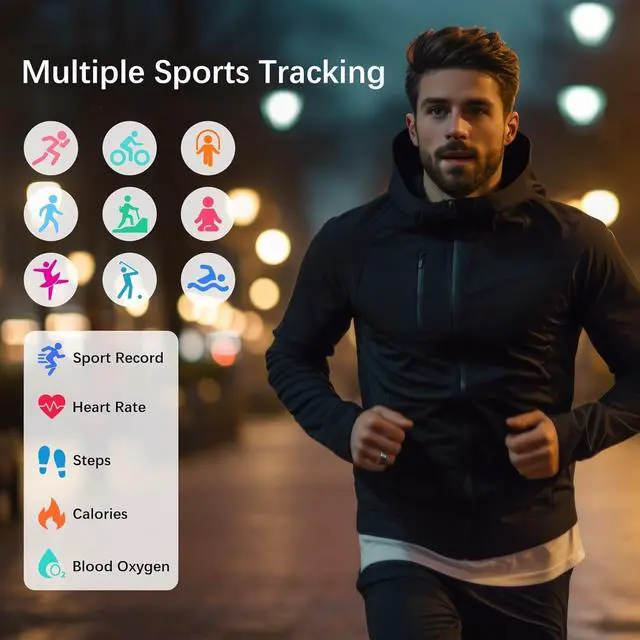 Alt view image 3 of 7 - Smart Rings for Women Men, Fitness Ring with Heart Rate, Blood Oxygen, HRV, Pressure, Sleep Tracker, Step Tracker, No Subscription Fee, IP68 Waterproof Smart Ring for iPhone & Android (Silver 13#)