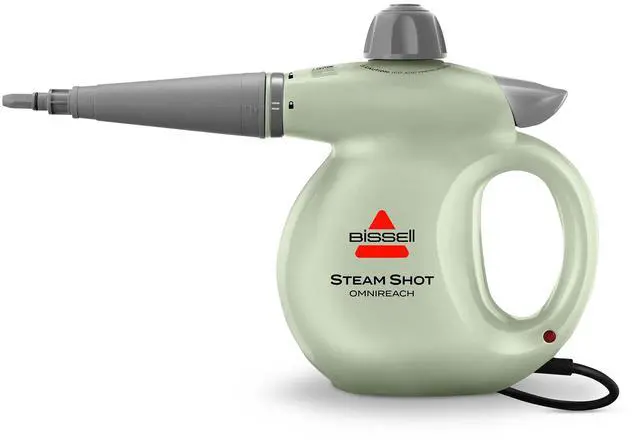 Main image of Steam Shot OmniReach handheld portable steam cleaner for tile, grout, windows, bathrooms, kitchens, fabric steaming tool