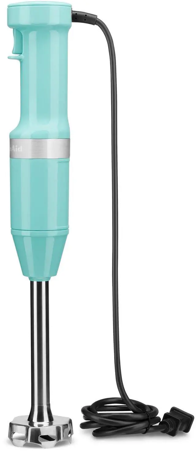 Alt view image 2 of 4 - Variable Speed Corded Hand Blender with Accessories, Aqua Sky, KHBV83AQ
