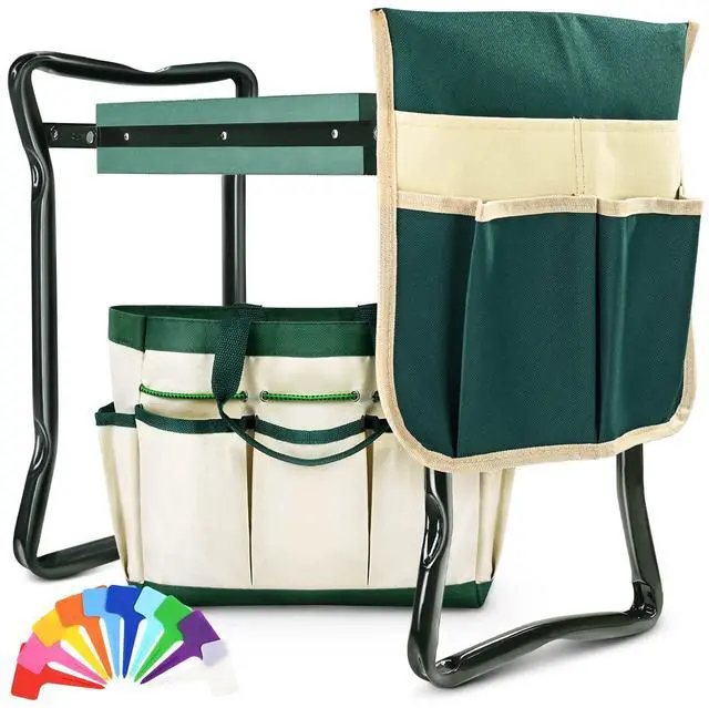 Main image of Garden Bench for Kneeling and Sitting Foldable Garden Kneeler and Seat Heavy Duty,Gardner Gifts Ideas for Women Mom Grandma