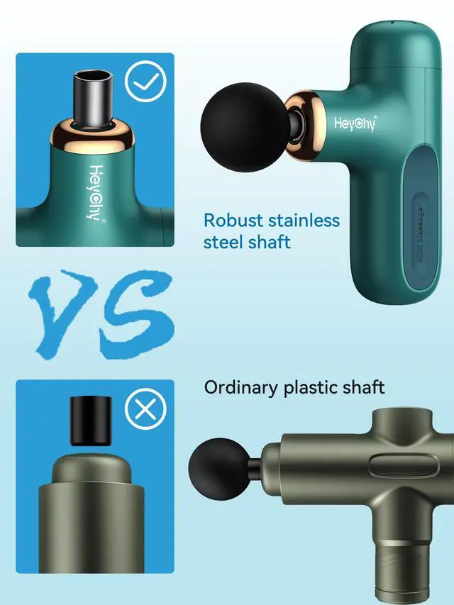 Alt view image 7 of 7 - Super Mini Massage Gun, Percussion Deep Tissues Muscle Massager, Compact Sports Travel Massage Gun, Portable Handheld Massager for Office Gifts for Her, Home, Athletes